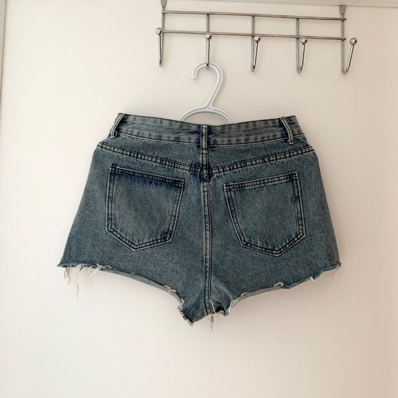 High Rise Vintage Denim Short - Picture 6 of 10